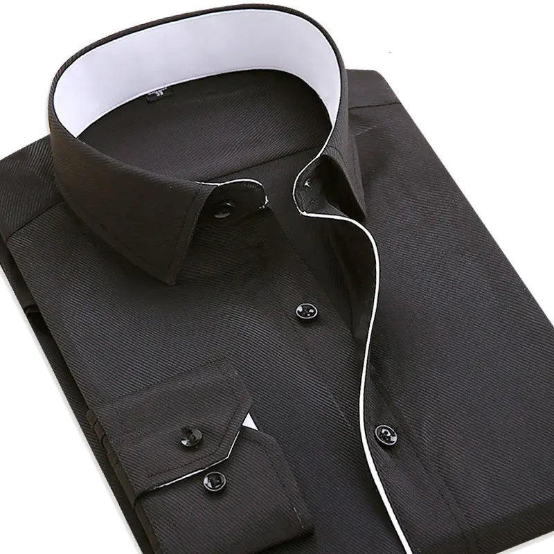2016 Men's Premium Long Sleeve Dress Shirt
