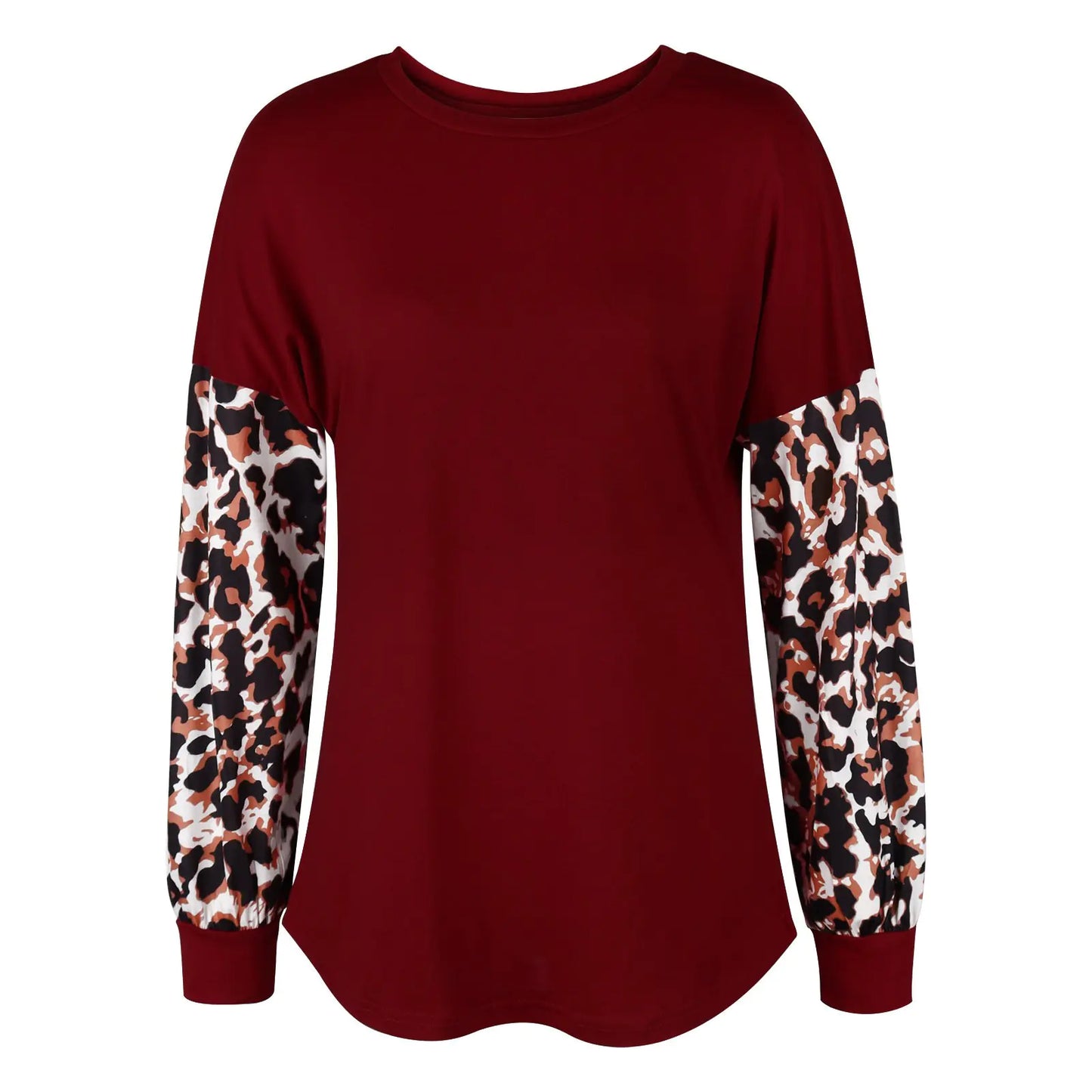 Casual Loose Long Sleeve T-Shirt for Women