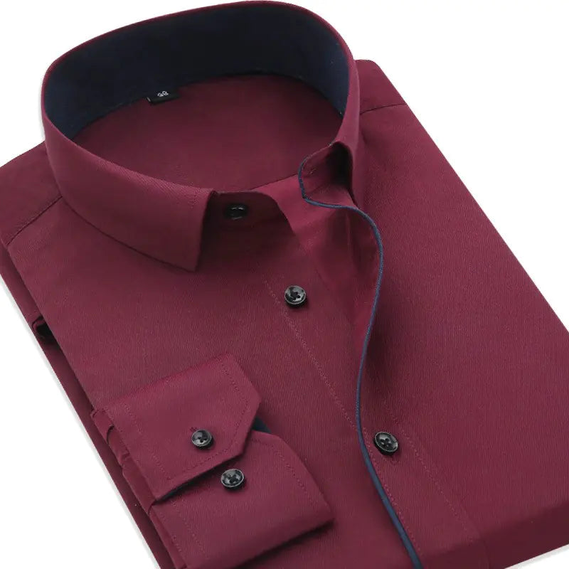 2016 Men's Premium Long Sleeve Dress Shirt