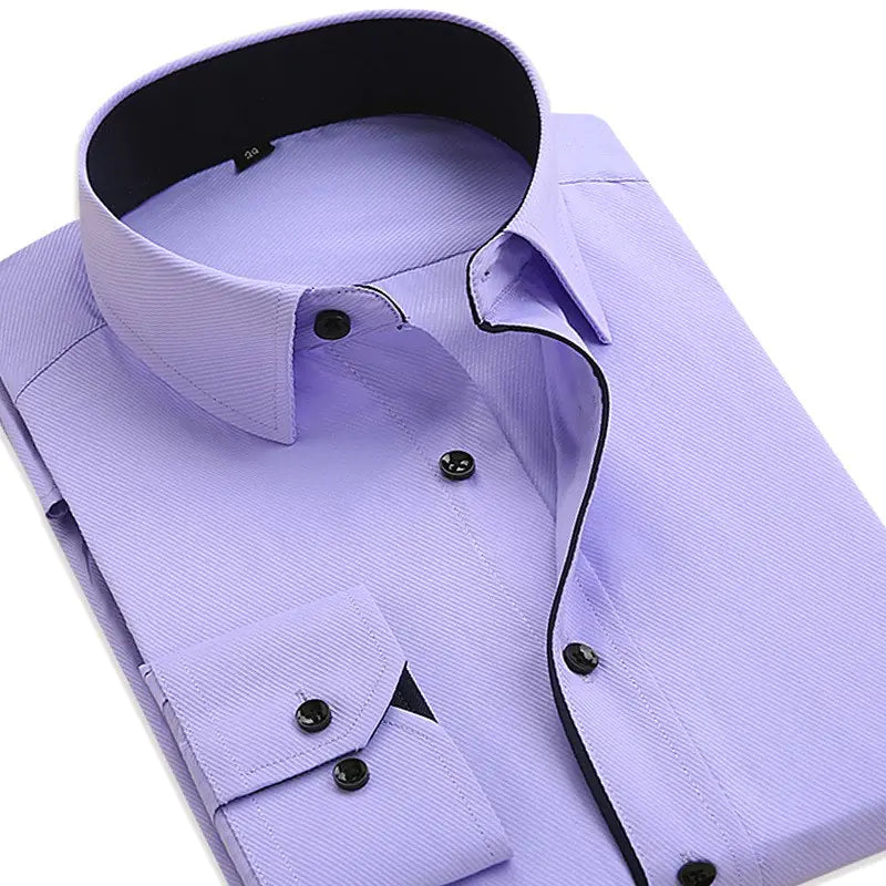 2016 Men's Premium Long Sleeve Dress Shirt