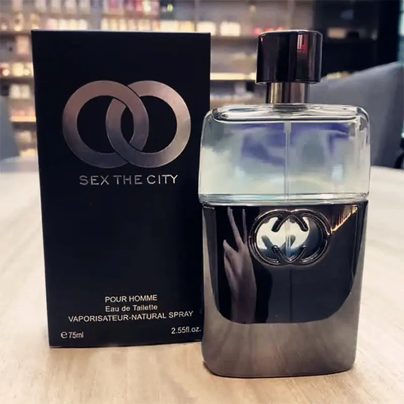 Men's Perfume Black Sin with Sandalwood Notes 75ml