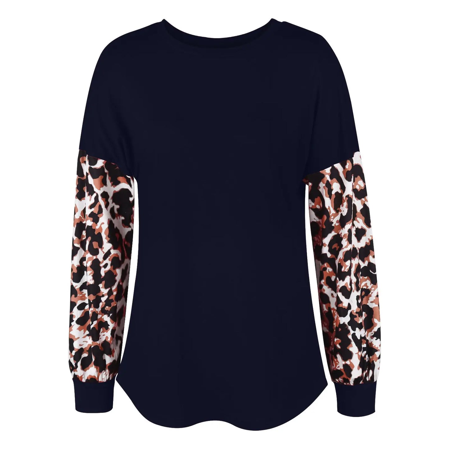 Casual Loose Long Sleeve T-Shirt for Women