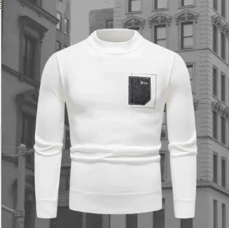 WOLFF - Luxurious Men's Sweater - Thick Knit Pullover